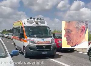 Ambulanza - Nel riquadro Marco Giglietti