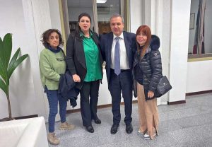Viterbo - Anna Paola Santoni, Luisa Ciambella, Fausto Vinci e Anna Radicchio