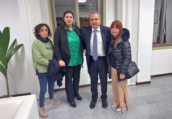 Viterbo - Anna Paola Santoni, Luisa Ciambella, Anna Radicchio e Fausto Vinci