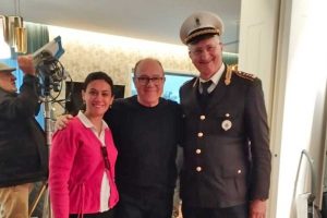 Carlo Verdone a Civitavecchia