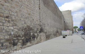 Viterbo - I nuovi marciapiedi