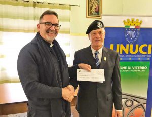 Viterbo - Il gruppo Ununci dà sostegno alla parrocchia del Carmine