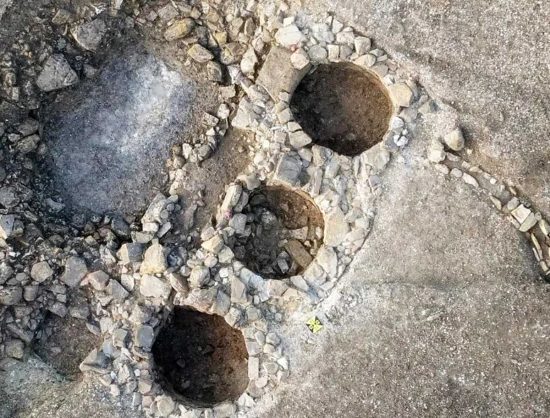 Tarquinia - Scavi in località Piantorgani