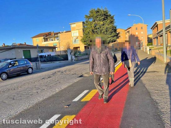 Viterbo - La pista ciclabile al Carmine