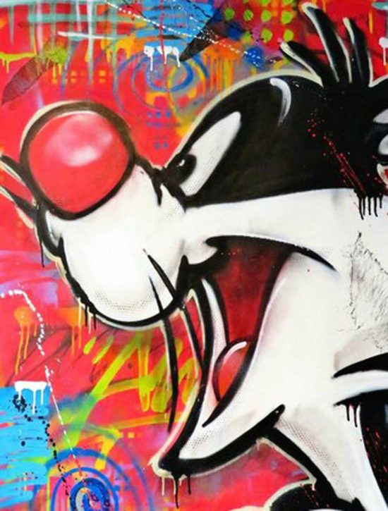 Viterbo - Quadro della mostra “Fantasia”