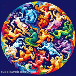 Zodiaco - Disegno di Nefertiti