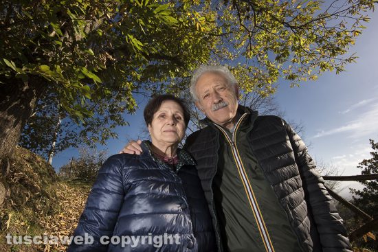 Bruno Fiata con la moglie Elsa