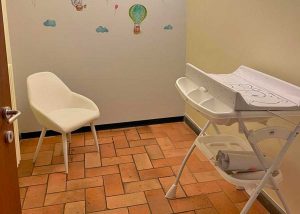 Viterbo - La "Baby room" all'università della Tuscia
