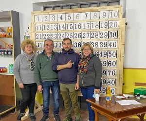 Tarquinia - Restaurato tabellone della tombola