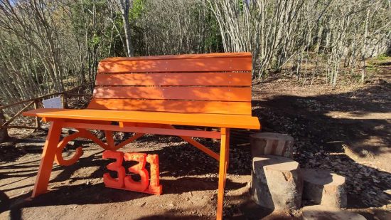 Soriano nel Cimino- Inaugurazione della prima Big Bench della Tuscia