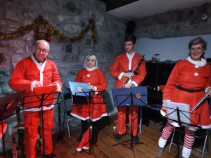 Soriano nel Cimino - Il gruppo Mecoteco con brani musicali nella frazione di Chia