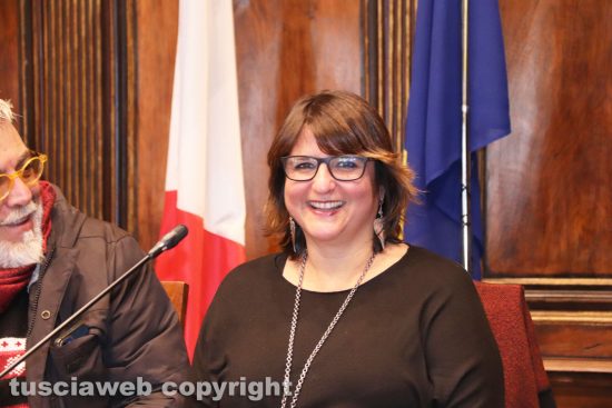 Viterbo - Conferenza stampa L'Arte del Natale - Irene Temperini 