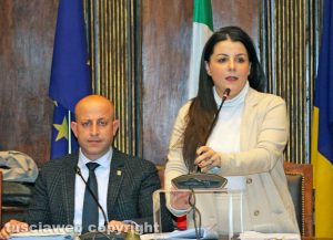 Viterbo - Consiglio comunale - Ciorba e Frontini