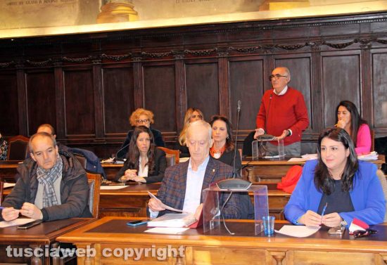 Viterbo - Consiglio comunale - Micci, Bruzziches e Ciambella