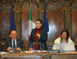 Viterbo - Consiglio comunale - Ciorba, Frontini e Angiani