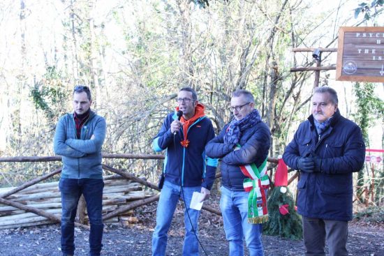 Soriano nel Cimino- Inaugurazione della prima Big Bench della Tuscia