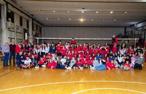 Sport - Pallavolo - La festa del settore giovanile dell'Ecosantagata Civita Castellana