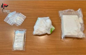 Orte - La cocaina sequestrata