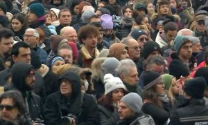 Padova - Migliaia di persone ai funerali di Giulia Cecchettin