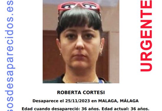 L'annuncio della scomparsa di Roberta Cortesi - Sos Desaparecido