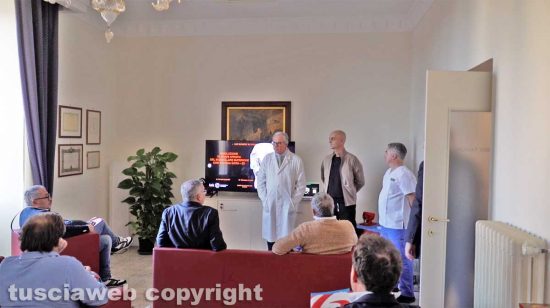 Viterbo - L’intervento realizzato da Claudio Taglia - La formazione