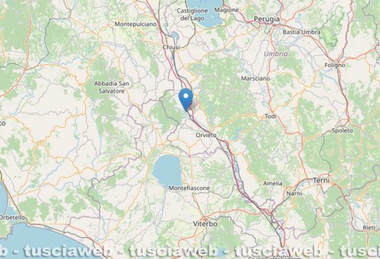 Due scosse di terremoto avvertite a Viterbo e nel nord della Tuscia