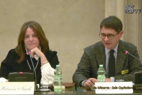 Senato - 10 anni riconoscimento Unesco Grandi macchine a spalla - Nardi e Mazzoli