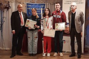 Viterbo - L'evento di fine anno dell'Unione nazionale veterani dello sport