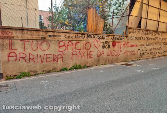 Civitavecchia - I murales degli amici in ricordo di Giordano Sacchetti