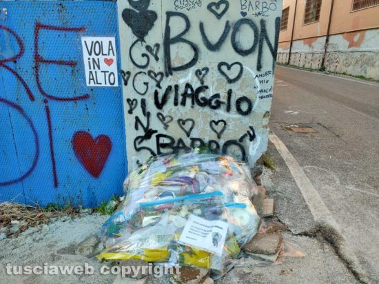 Civitavecchia - I murales degli amici in ricordo di Giordano Sacchetti
