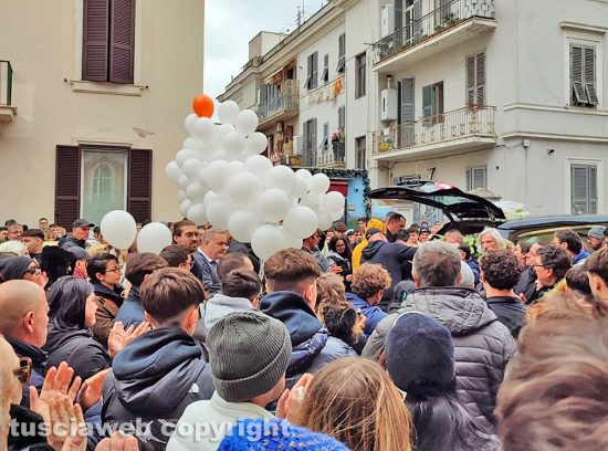Civitavecchia - Il funerale di Giordano Sacchetti