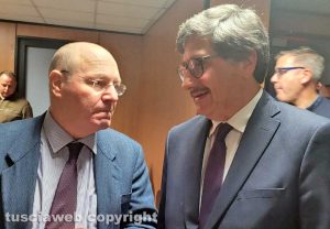 Tribunale - Il procuratore Auriemma e il presidente Oddi