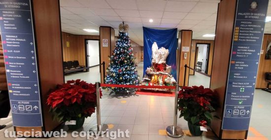 Tribunale - L'albero e il presepe, edizione 2023