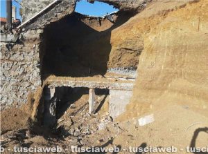 Montefiascone – Il crollo al Miralago