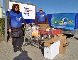 Tarquinia - L'associazione Alma raccoglie beni di prima necessità per le famiglie bisognose