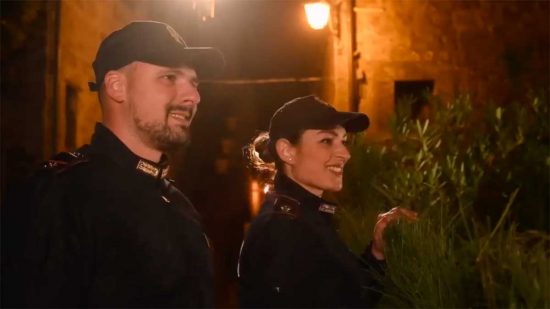 Civita di Bagnoregio nel video di Natale della polizia