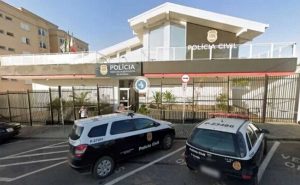 La stazione della polizia brasiliana