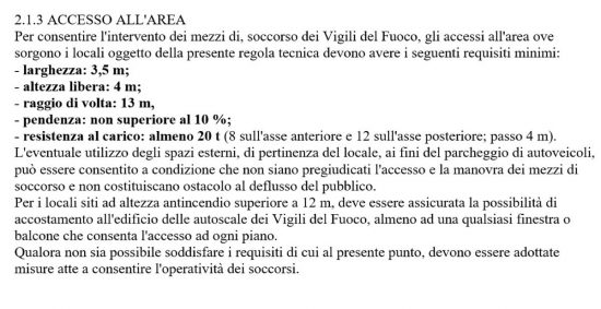 Il decreto ministeriale del 19 agosto 1996