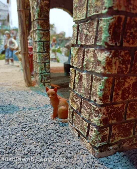 Capranica - Presepe realizzato dagli "Amici del Presepe"