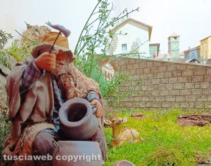 Capranica - Presepe realizzato dagli "Amici del Presepe"