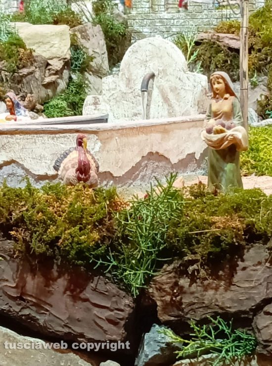 Capranica - Presepe realizzato dagli "Amici del Presepe"