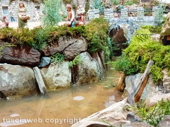 Capranica - Presepe realizzato dagli "Amici del Presepe"