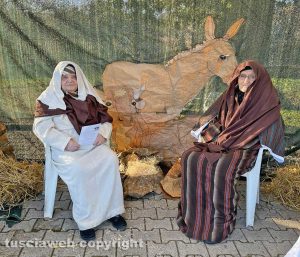 Grotte di Castro - Presepe vivente degli ospiti della casa di riposo Opera Pia Carenzi