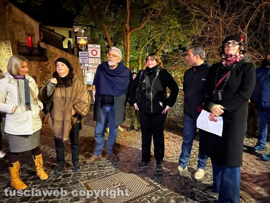 Viterbo - L'iniziativa Sol Invictus - Maria Rita De Alexandris, Chiara Frontini, Irene Temperini, Paolo Mattioli e Vera Anelli