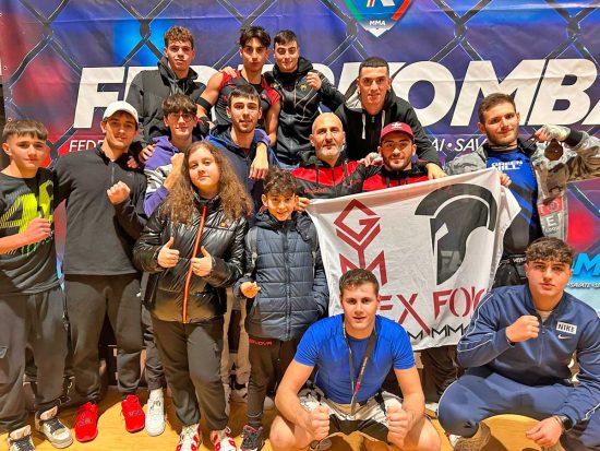 Il Flex&nbsp;Force Mma team di Bolsena alla coppa Italia Mma