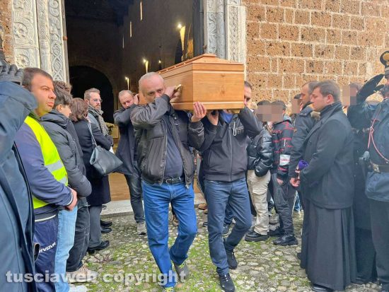 Castel Sant'Elia - Funerali Catalin Balan