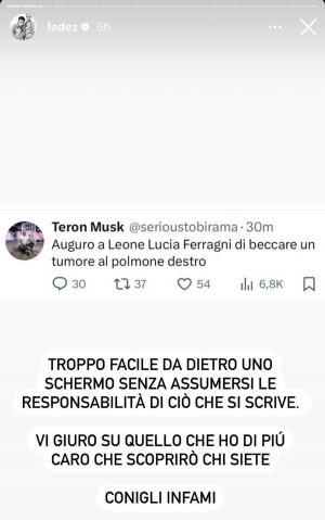 L'augurio di morte a Leone sui social