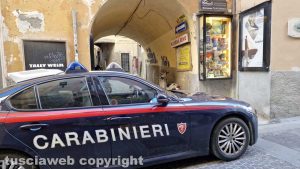 Viterbo - I carabinieri nel centro storico