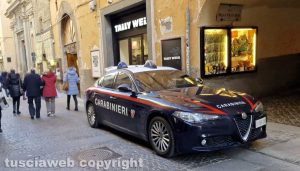 Viterbo - I carabinieri nel centro storico