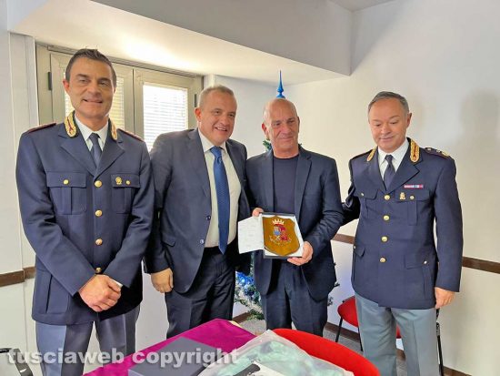 Da sinistra: Roberto D’Amico, Fausto Vinci, Federico Carletti e Romano Lucarelli